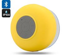 Haut-parleur de douche Bluetooth 'AquaSound' (jaune)