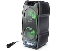 Sharp Enceinte PS-931 – Bluetooth TWS, micro, 2xUSB, 2x 6,3 mm micro/guitare, lumières, 180W, 13h
