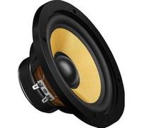 Monacor SPH-174KE Haut-parleur de grave médium hi-fi avec châssis classique et membrane de haute qualité Convient pour un montage dans des enceintes closes Noir/beige