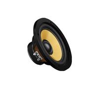 Monacor SPH-174KE Haut-parleur de grave médium hi-fi avec châssis classique et membrane de haute qualité Convient pour un montage dans des enceintes closes Noir/beige