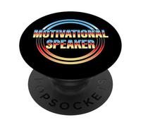 Haut-Parleur de Motivation Style rétro PopSockets PopGrip Adhésif