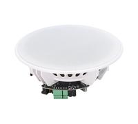 Haut-Parleur de Plafond Actif 6 Pouces 60 W, Montage encastré Bluetooth | Ampli de Montage Mural au Plafond, 2 Canaux, Boîtier ABS, Haut-parleur de Plafond pour Audio Domestique