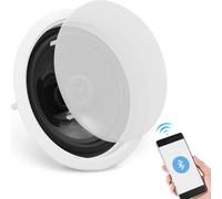Haut-parleur de plafond Bluetooth 17 cm - Haut-parleur encastrable 150W pour une expérience sonore optimale - Idéal pour le home cinéma et les systèmes de musique