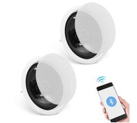 Haut-parleur de plafond Bluetooth-VEVOR-Système Haut-parleurs Encastrés au Plafond Mural-pour Cuisine, Salon, Chambre