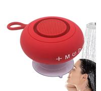 Haut-parleur de salle de bain - Caisson de basses audio à ventouse étanche, sondeur de basse portable, électronique de douche compacte | Haut-parleur de cuisine de voyage, Camping en plein air, salle