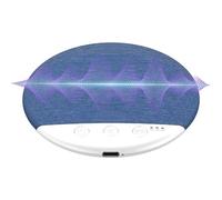 Haut-parleur De Sommeil D'oreiller, Mini Lin ABS Sans Fil 4 Pouces | Minuterie De Bruit Blanc Portable 130g, Dispositif Audio De Chevet À Conduction D'air, Idéal Pour Les Patients Souffrant D'insomnie