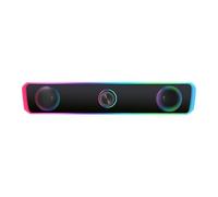 Haut-parleur de table petit, portable, PC, ordinateur portable, tablette | Barre de son filaire portable moniteur de bureau, PC, ordinateur portable, tablettes, téléphone portable