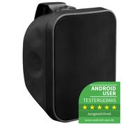 Haut-Parleur DJ PA Exterieur Enceinte Jardin Baffle Outdoor HiFi IP65 80W Noir
