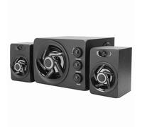 Haut-Parleur D'ordinateur de Bureau, Système Sonore 2.1 avec Caisson de Basses pour Les Soirées de Jeux et de Cinéma en Matériau ABS