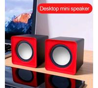 Haut-parleur d'ordinateur pour PC portable De bureau Caixa De Som boîte De son système Audio De musique colonne Bocina colonne acoustique colonne unité amplifiée Black