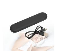 Haut-Parleur d'oreiller Bluetooth pour Dormir, Haut-Parleur Portable Bluetooth 5.3 à Conduction Osseuse avec Fonction de Minuterie, Mini Haut-Parleur d'oreiller pour Adultes, (Le Noir)