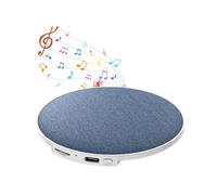 Haut-parleur d'oreiller Bluetooth pour dormir, mini haut-parleur portable sous l'oreiller avec minuterie de bruit blanc, aide au sommeil sans fil avec basses stéréo pour adultes et enfants