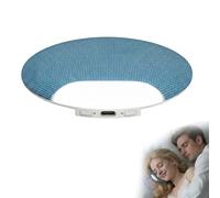Haut-parleur d'oreiller pour dormir, lumière douce et chaude avec fonction de bruit blanc intégrée, minuterie d'arrêt automatique 30/60/90 min, haut-parleur d'oreiller portable pour la maison et les