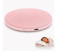 Haut-parleur d'oreiller pour dormir, mini haut-parleur Bluetooth sans casque sous l'oreiller, machine à bruit blanc avec bruit rose, minuterie d'arrêt automatique pour dormeur latéral