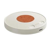 Haut-parleur d'oreiller sans fil, mini appareil privé, lecteur de musique de 6 pouces avec un design fin, gadget audio portable de construction compacte, accessoire de chambre à coucher facile à utili