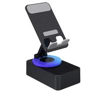 Haut-parleur du support d'induction, haut-parleur sans fil rechargeable - haut-parleurs téléphoniques rechargeables portables | Grands appareils de soutien pour la maison, les voyages, le camping, l'e