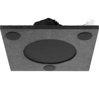 Haut-parleur ELA encastrable Monacor EDL-310L 10 W noir 1 pc(s)