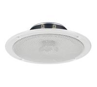 Monacor SPE-158/WS 15W Blanc Haut-Parleur - Hauts-parleurs (1.0 canaux, avec Fil, 15 W, 100-12000 Hz, 8 Ohm, Blanc)