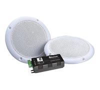 Haut-parleur encastrable - WATERPROOF - 80W - Bluetooth - Compatible Google Home - Amplifié