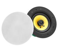 Haut Parleur Enceinte Mur Plafond Encastrable HiFi Stereo 2 Voie 8'' Woofer 320W