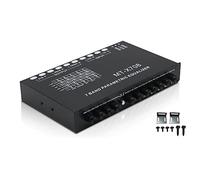 haut-parleur,ERYUE Égaliseur de voiture professionnel 7 bandes égaliseur Audio de voiture multifonctionnel amplificateur croisé amplificateur paramétrique égaliseur Audio de voiture