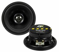 Haut-parleur ESX QXE 120 12 cm adapté pour Mercedes Benz W124 avec adaptateur