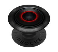 Haut-Parleur et système Audio de Couleur Rouge PopSockets PopGrip Adhésif