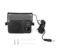 Haut-parleur externe 3,5 mm Mono Jack pour CB Radio mobile FT-8100R FT-8800R FT-2600M FT-3000M FT-1802M - Noir