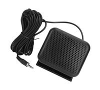 Haut-Parleur Externe adapté au Mini NSP-100 Conception Compacte Son Puissant pour Voiture et Utilisation Mobile Convient pour FT-847 FT-920-950 ABS Noir