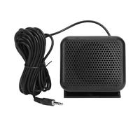 Haut - parleur externe mini - 100 pour voiture, noir ABS compatible FT - 847 FT - 920 FT - 950 FT - 2000 - son clair et puissant, robuste et fiable, idéal radio CB et VHF marine