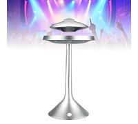 Haut-Parleur Flottant à lévitation magnétique, Haut-Parleur Bluetooth UFO avec Lampe de Nuit à Sept Couleurs, Rotatif à 360 °, pour la décoration de la Maison et du Bureau