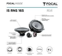 Focal Kit ISRNS165 Renault Nissan Dacia (la paire) - Haut-parleurs voiture