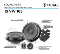 Focal IS VW 165 (la paire) - Haut-parleurs voiture