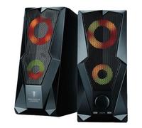 Haut Parleur Gaming 2.0 Brokk Black Illuminated 6W