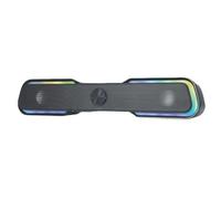 Barre de son stéréo 2.0 sans fil gaming Alfes Illuminée Noir