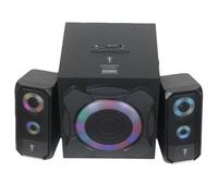 Haut Parleur Gaming THOR 2.1 Sans Fil Black Lighting - 45W (25W+10W*2)