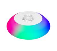 Haut-parleur haut-haut-parleur à eau flottante avec une fonction et un éclairage mains libres | Haut-parleur de musique portable avec batterie pour le jardin de piscine