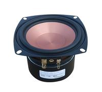 Haut-Parleur HiFi de Graves de 4 Pouces, 40W, Gamme Audio 4/8ohm, 25 cœurs, for bibliothèque Domestique, 1 pièce(1Pc 8Ohm Square)