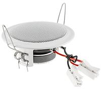 ChiliTec CTE-11W Enceinte Intégré Blanc 45W Montage au Plafond ou Encastré Mur 7.62cm Diamètre 89mm Encastrement 48mm Profondeur Puissance 12W RMS 45W Musicale 8 Ohms Coaxial Blanc Modern Minimalist