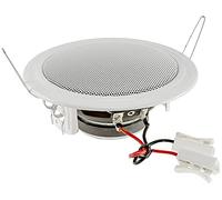 Haut-parleur intégré haut-parleur de plafond 60W installation plate plafond mur rond 135mm haut-parleur pour bureau cuisine salon home cinéma blanc