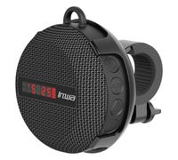 Haut-parleur intelligent à affichage numérique LED, sans fil, Bluetooth, pour vélo, haut-parleur d'extérieur, étanche, carte TF, offre spéciale