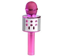 Denver Haut-parleur karaoké KMS-20P 5W Rose avec microphone
