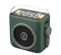 Haut-parleur - Lecteur de musique magnétique et machine sonore, haut-parleur ultra portable avec clip arrière | pour maison, studio, chambre, pique-nique, fête, voyage, plage, fitness et exercice