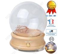 haut parleur led enceinte bluetooth lumineux sans fil lampe baffle enfant puissant globe déco connecté telephone télécommande
