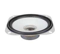 Haut-Parleur magnétique Externe multimédia, 2 pièces, Gamme complète de 4 Pouces, 3 Ohm, 5W, cône en Papier Blanc, Basses à Haut Volume, féroce