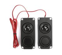 Haut-Parleur MagnéTique Portatif De La Cavité Audio 40mm De Basse Lourde De 8¿¿ 5w Double Pour Le Moniteur De Tv