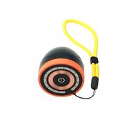 Haut-Parleur Magnétique Sans Fil avec Support de Téléphone à Ventouse, Batterie Externe de 5100 MAh, Idéal pour le Cyclisme en Extérieur