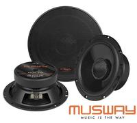 Haut-parleur médium woofer kickbass Musway MQ6.2W 16,5 cm 6,5" - 1 paire