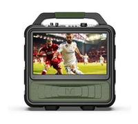 Haut-parleur Monster Vision156 Bluetooth avec TV LCD intégrée Écran Full HD de 15,6 Audio 60W 8 heures de lecture vidéo 25 heures de lecture audio G