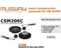 Haut-parleur Musway CSM206C compatible avec Mercedes Benz A206...